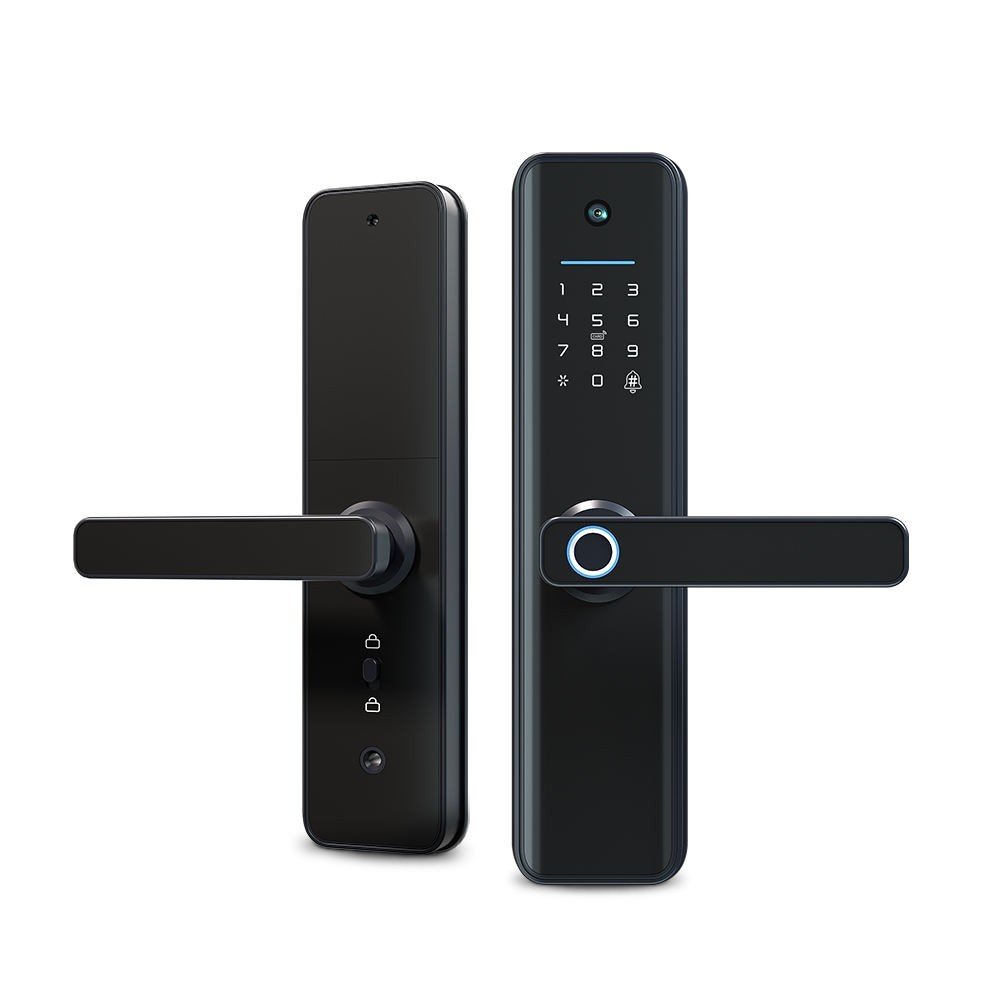Enrique Tuya Biometric Digital Electronic Fingerprint Wifi Camera Capture AutomaticTuya Smart Door l
