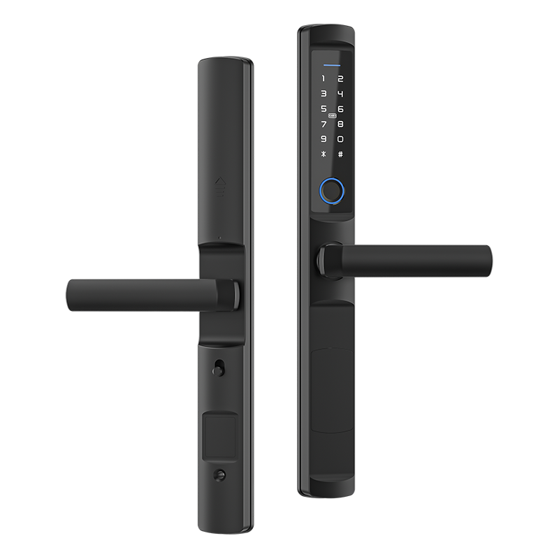 Enrique Tuya IP66 Waterproof Outdoor Aluminum Sliding Door Lock Digital Password Tuya Wifi Smart Loc
